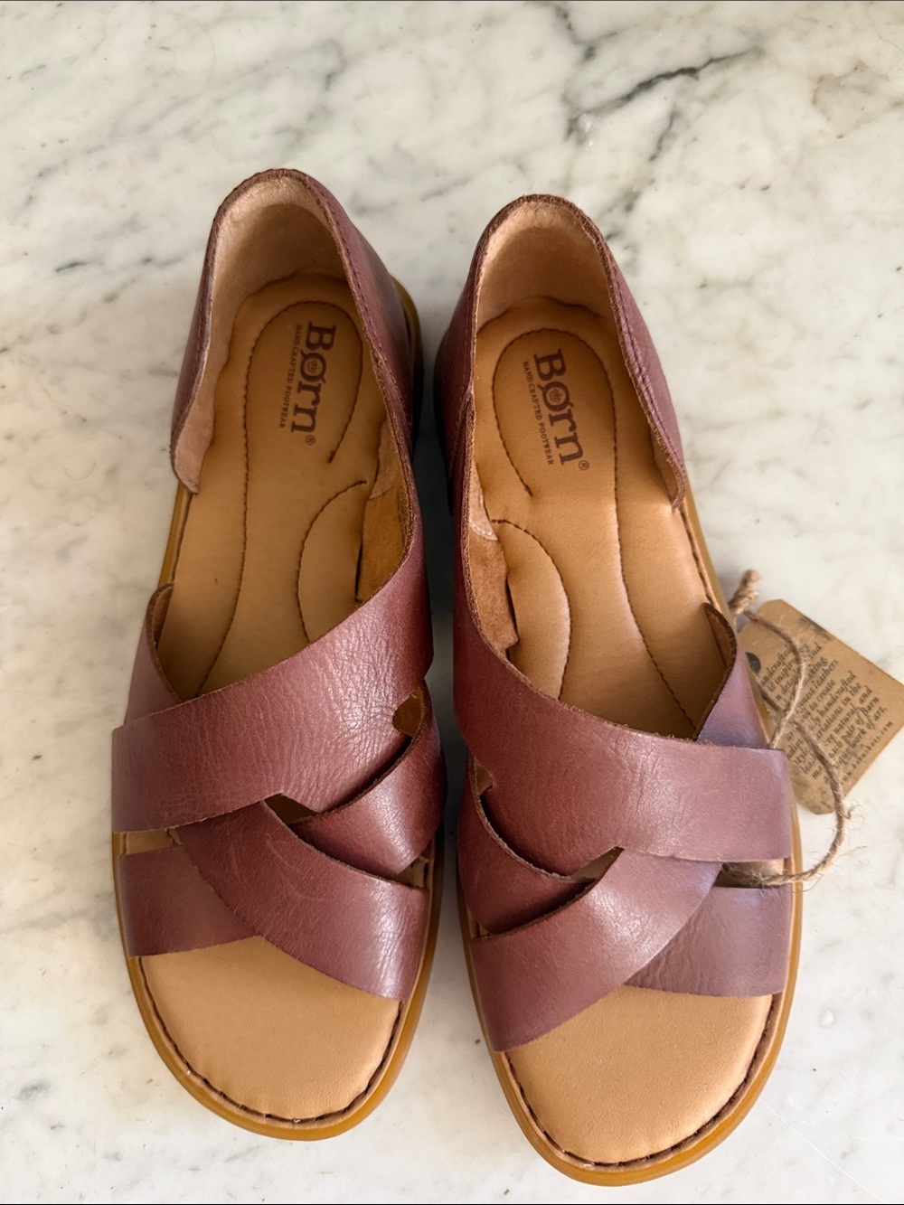 Born Women’s Leather Ithica Sandals